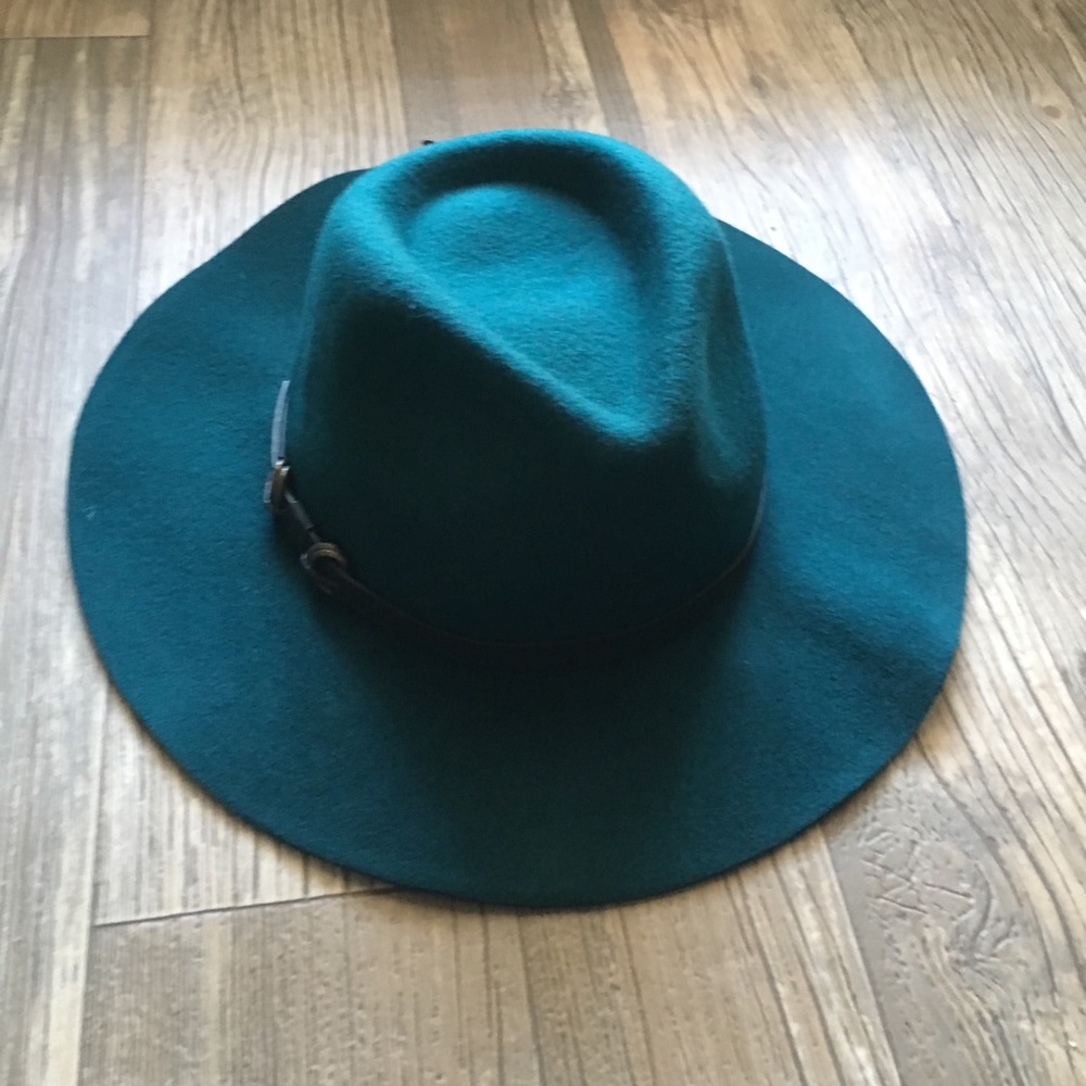 Turquoise Fedora Hat